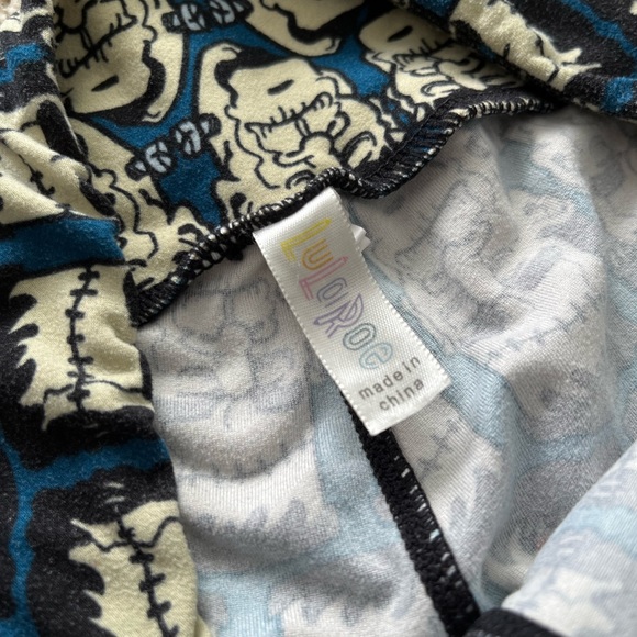 Frankenstein LuLaRoe leggings - Picture 3 of 5